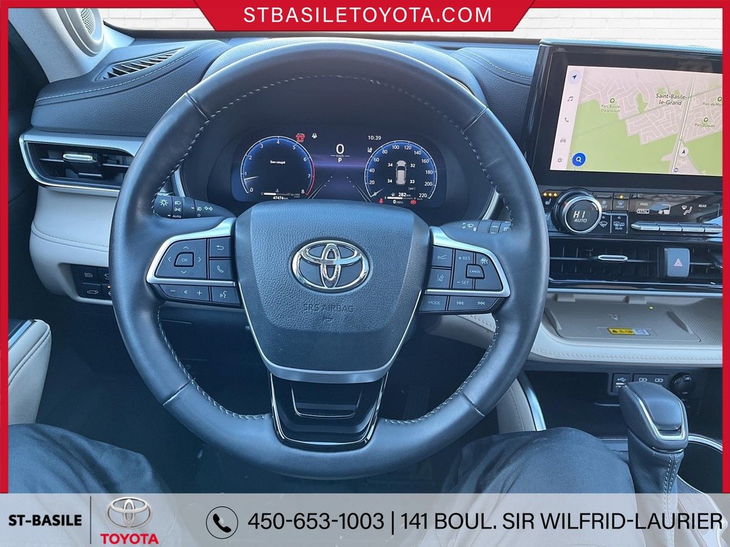 Toyota Highlander PLATINUM AWD GPS TOIT PANO CUIR CAMERA JBL AUDIO 2023 à Saint-Basile-Le-Grand, Québec - 19 - w1024h768px