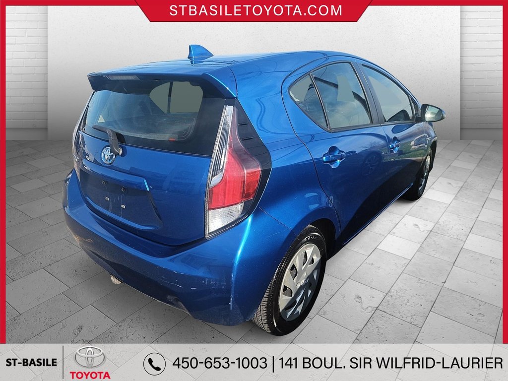 2015 Toyota Prius C HYBRIDE AIR CLIMATISÉ GROUPE ÉLECTRIQUE in Saint-Basile-Le-Grand, Quebec - 4 - w1024h768px