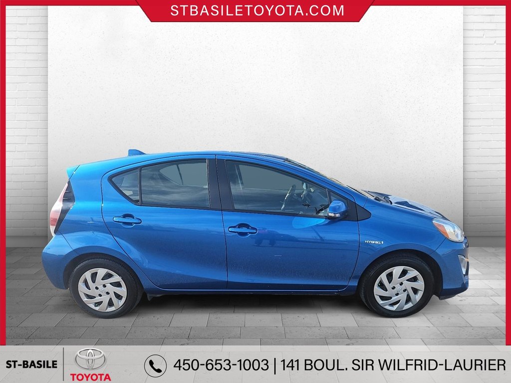2015 Toyota Prius C HYBRIDE AIR CLIMATISÉ GROUPE ÉLECTRIQUE in Saint-Basile-Le-Grand, Quebec - 5 - w1024h768px