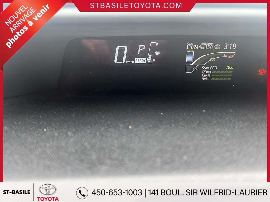 2015 Toyota Prius C HYBRIDE AIR CLIMATISÉ GROUPE ÉLECTRIQUE in Saint-Basile-Le-Grand, Quebec - 9 - w1024h768px