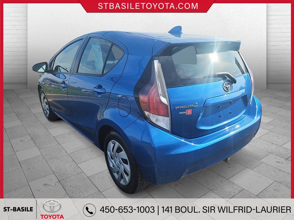 2015 Toyota Prius C HYBRIDE AIR CLIMATISÉ GROUPE ÉLECTRIQUE in Saint-Basile-Le-Grand, Quebec - 3 - w1024h768px