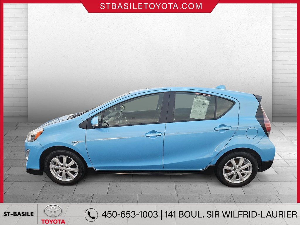 2017  Prius C HYBRID A/C BLUETOOTH CAMERA GR ELECTRIQUE USB AUX in Saint-Basile-Le-Grand, Quebec - 10 - w1024h768px