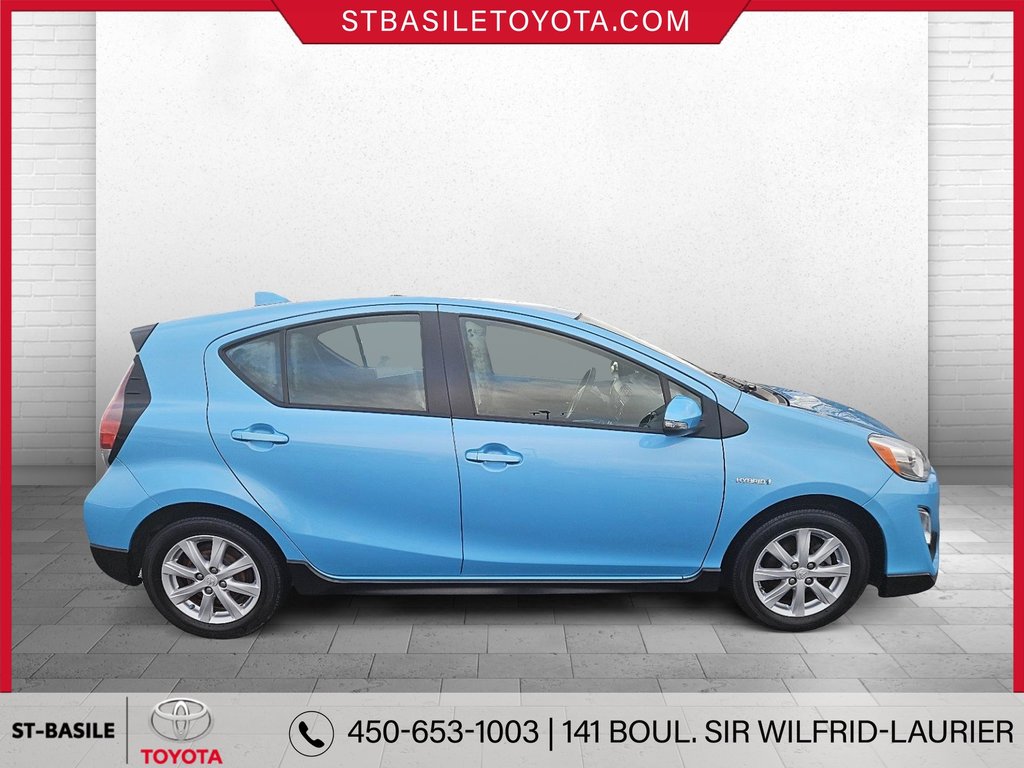 2017  Prius C HYBRID A/C BLUETOOTH CAMERA GR ELECTRIQUE USB AUX in Saint-Basile-Le-Grand, Quebec - 4 - w1024h768px