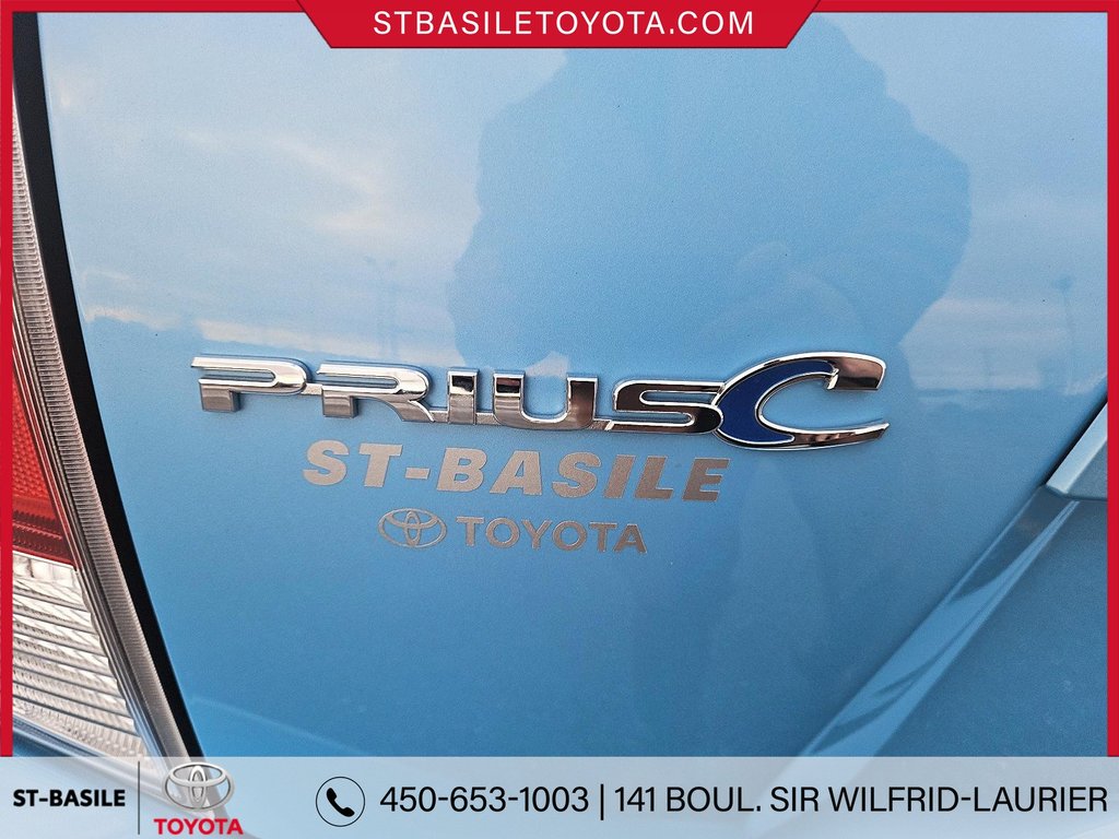 2017  Prius C HYBRID A/C BLUETOOTH CAMERA GR ELECTRIQUE USB AUX in Saint-Basile-Le-Grand, Quebec - 7 - w1024h768px