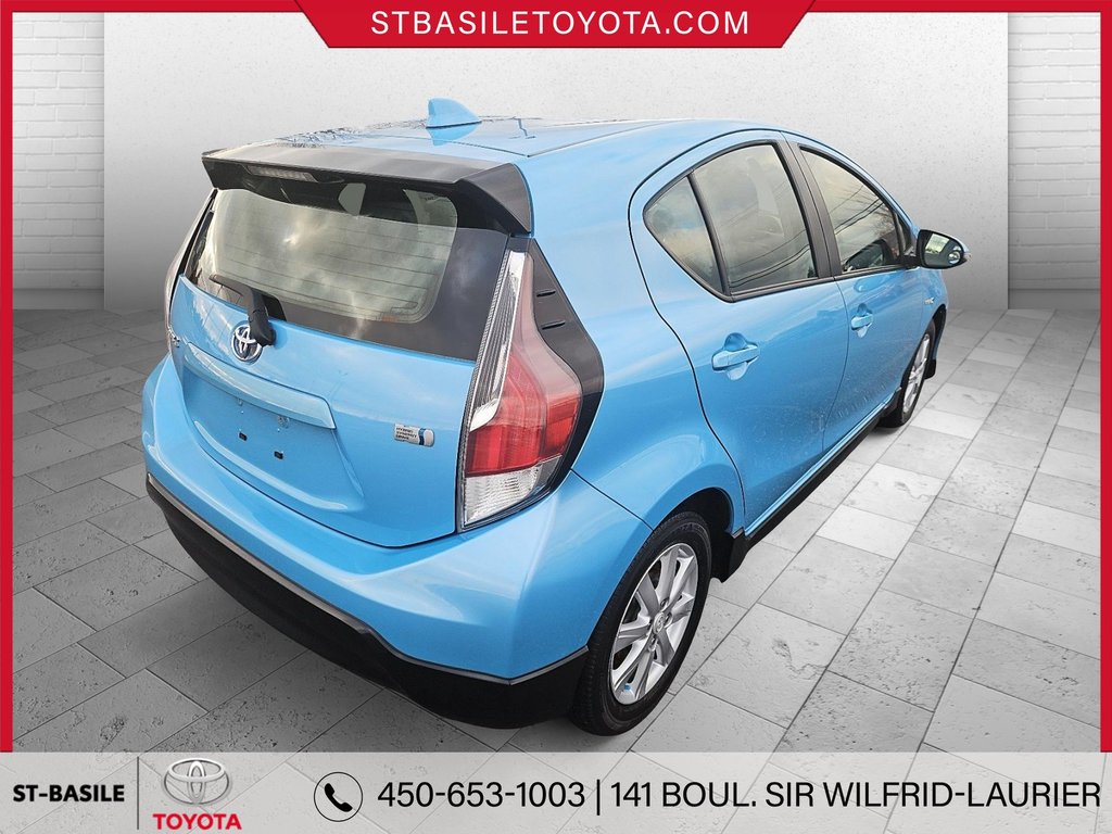 2017  Prius C HYBRID A/C BLUETOOTH CAMERA GR ELECTRIQUE USB AUX in Saint-Basile-Le-Grand, Quebec - 5 - w1024h768px