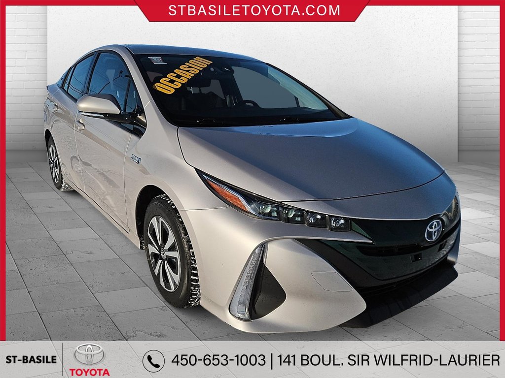 2019 Toyota PRIUS PRIME HYBRID PLUG IN SIEGES/VOLANT CHAUFFANTS CAMERA GPS in Saint-Basile-Le-Grand, Quebec - 3 - w1024h768px