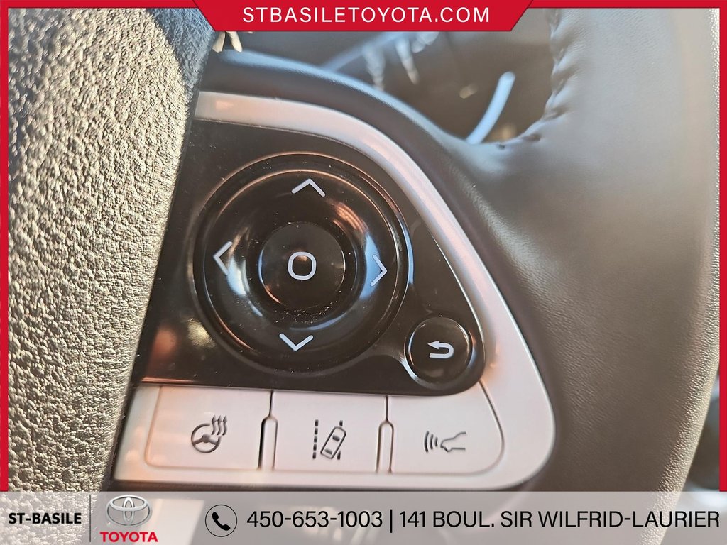 2019 Toyota PRIUS PRIME HYBRID PLUG IN SIEGES/VOLANT CHAUFFANTS CAMERA GPS in Saint-Basile-Le-Grand, Quebec - 17 - w1024h768px