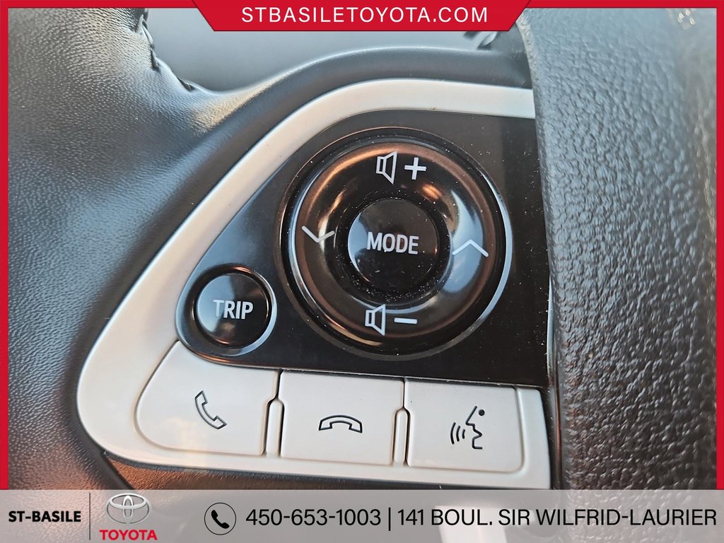 2019 Toyota PRIUS PRIME HYBRID PLUG IN SIEGES/VOLANT CHAUFFANTS CAMERA GPS in Saint-Basile-Le-Grand, Quebec - 16 - w1024h768px