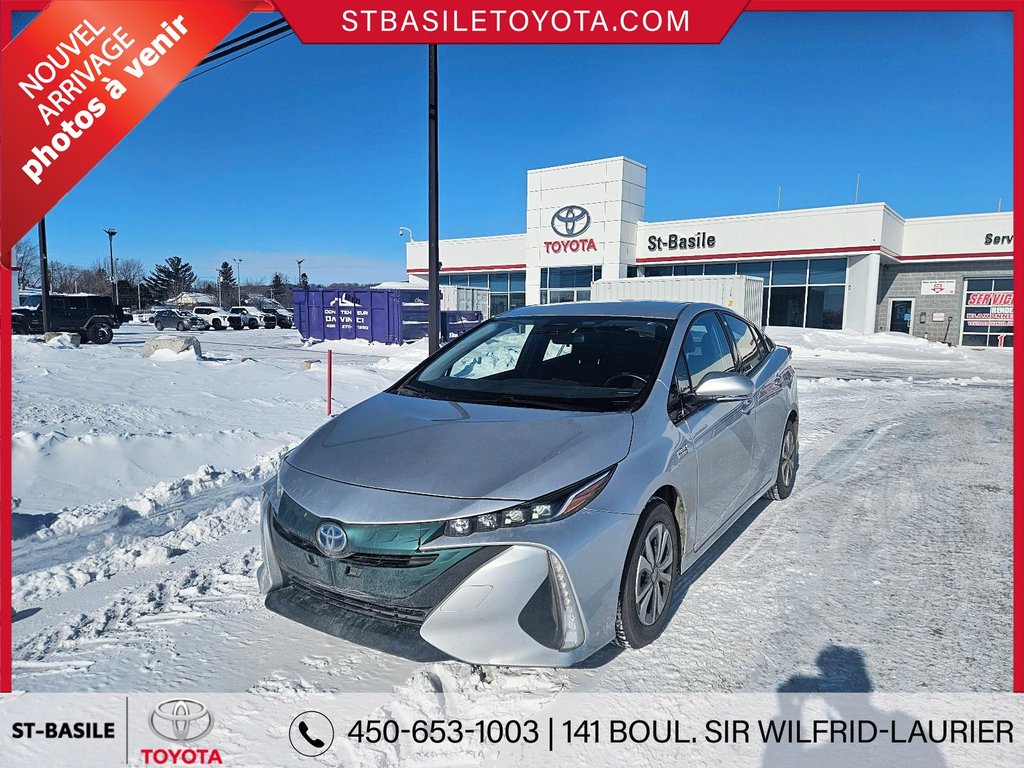 2019 Toyota PRIUS PRIME HYBRID PLUG IN SIEGES/VOLANT CHAUFFANTS CAMERA GPS in Saint-Basile-Le-Grand, Quebec - 1 - w1024h768px