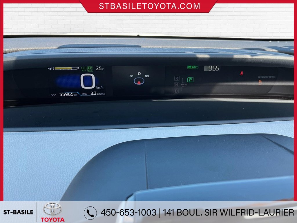 2020  PRIUS PRIME UPGRADE BRANCHABLE CUIR GPS CAMERA USB AUX in Saint-Basile-Le-Grand, Quebec - 20 - w1024h768px