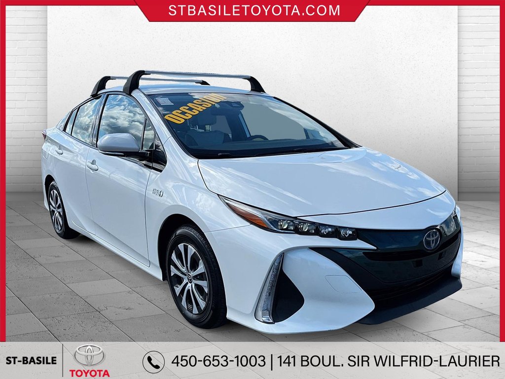 2020  PRIUS PRIME UPGRADE BRANCHABLE CUIR GPS CAMERA USB AUX in Saint-Basile-Le-Grand, Quebec - 3 - w1024h768px