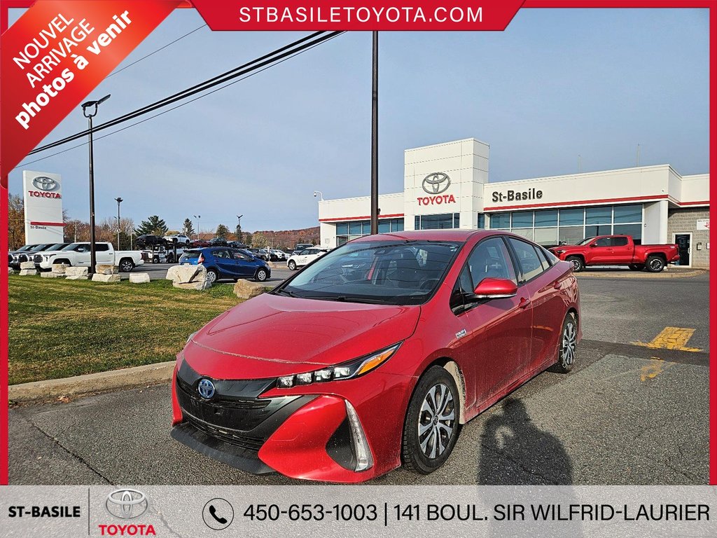 2020  PRIUS PRIME HYBRIDE BRANCHABLE SIEGES CHAUFFANTS CAMERA RECUL in Saint-Basile-Le-Grand, Quebec - 1 - w1024h768px