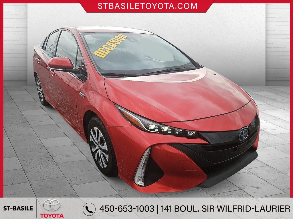 2020  PRIUS PRIME HYBRIDE BRANCHABLE SIEGES CHAUFFANTS CAMERA RECUL in Saint-Basile-Le-Grand, Quebec - 3 - w1024h768px