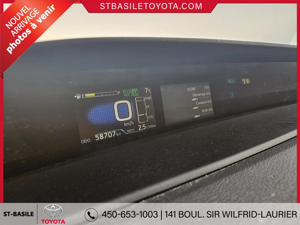 2020  PRIUS PRIME HYBRIDE BRANCHABLE SIEGES CHAUFFANTS CAMERA RECUL in Saint-Basile-Le-Grand, Quebec - 15 - w1024h768px