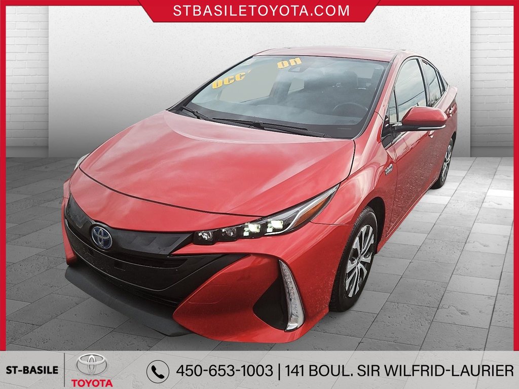 2020  PRIUS PRIME HYBRIDE BRANCHABLE SIEGES CHAUFFANTS CAMERA RECUL in Saint-Basile-Le-Grand, Quebec - 1 - w1024h768px