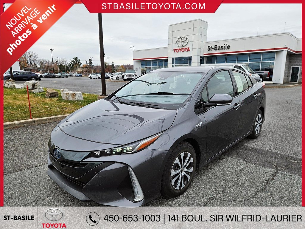 PRIUS PRIME UPGRADE CUIR GPS VOLANT CHAUFFANT 2020 à Saint-Basile-Le-Grand, Québec - 1 - w1024h768px