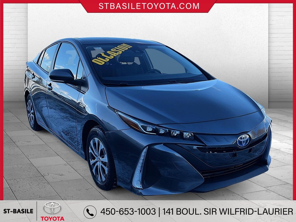 2021  PRIUS PRIME HYBRIDE BRANCHABLE SIEGES CHAUFFANTS CAMERA RECUL in Saint-Basile-Le-Grand, Quebec - 3 - w1024h768px