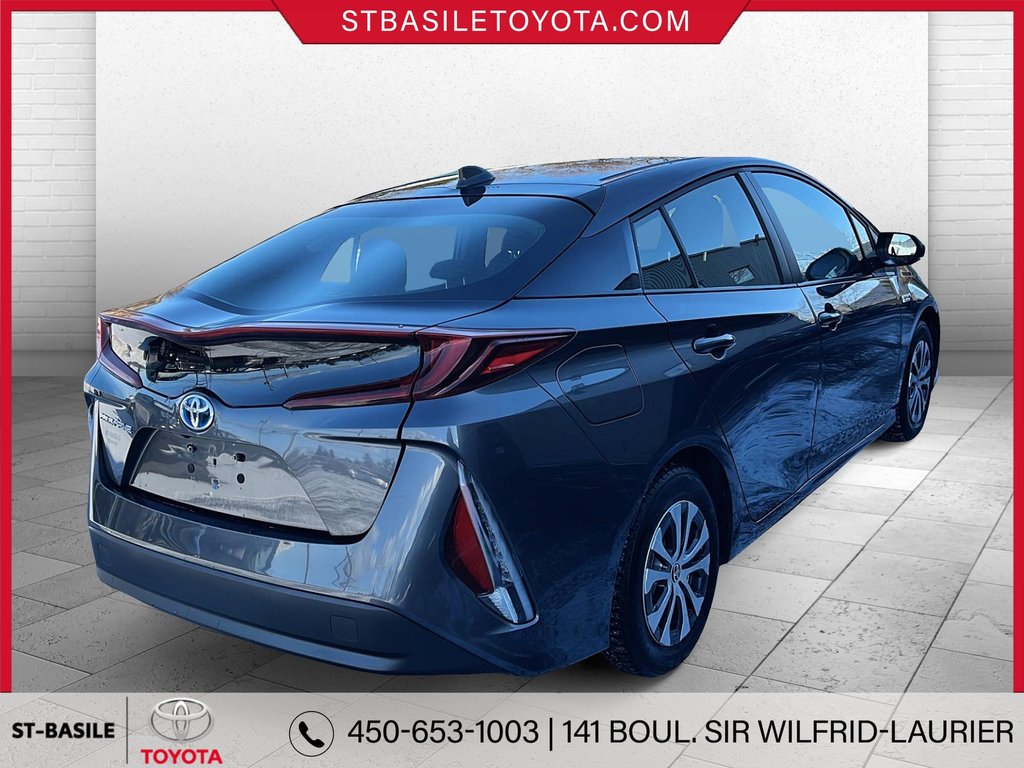 2021  PRIUS PRIME HYBRIDE BRANCHABLE SIEGES CHAUFFANTS CAMERA RECUL in Saint-Basile-Le-Grand, Quebec - 5 - w1024h768px
