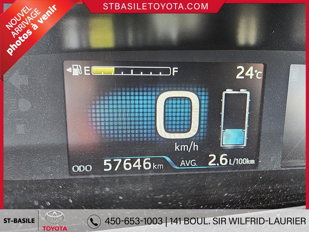 Toyota PRIUS PRIME BLUETOOTH VOLANT/SIEGES CHAUFFANTS CAMERA RECUL 2021 à Saint-Basile-Le-Grand, Québec - 12 - w1024h768px