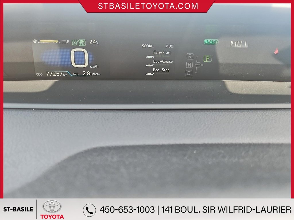 2021 Toyota PRIUS PRIME BLUETOOTH VOLANT/SIEGES CHAUFFANTS CAMERA RECUL in Saint-Basile-Le-Grand, Quebec - 20 - w1024h768px