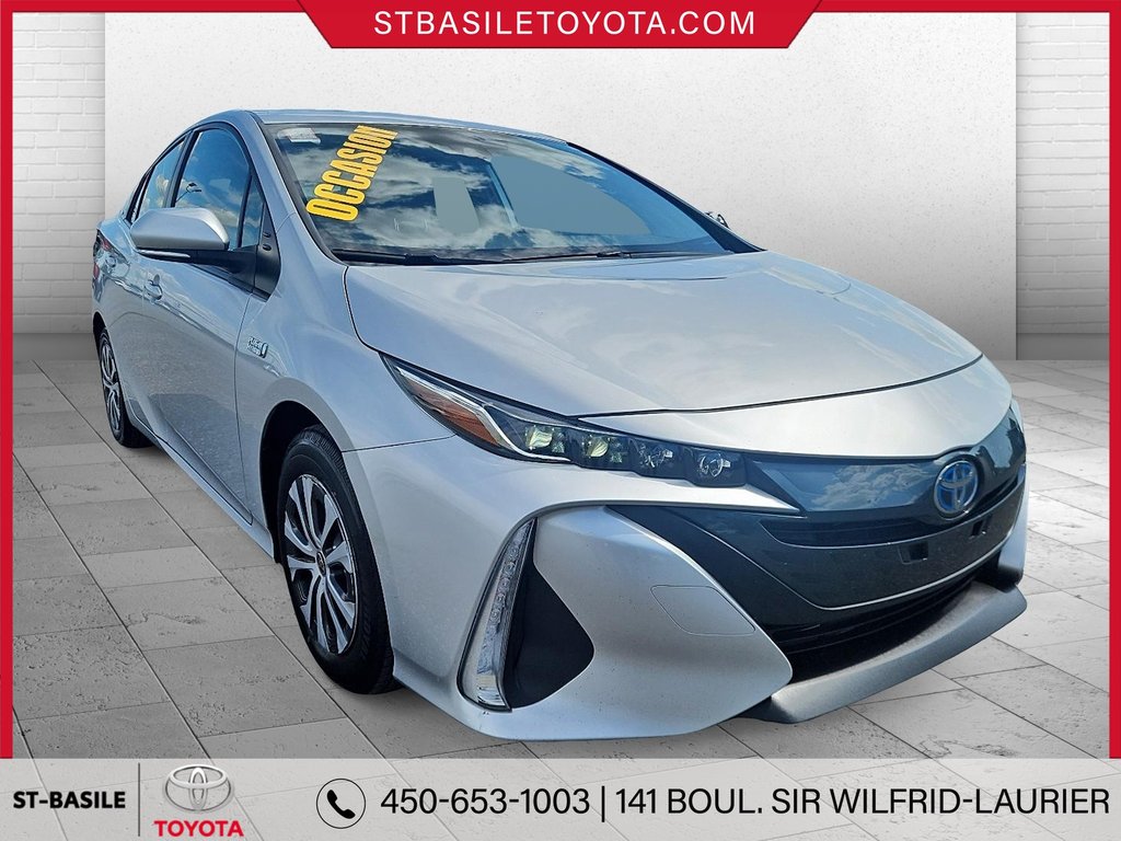 2021 Toyota PRIUS PRIME BLUETOOTH VOLANT/SIEGES CHAUFFANTS CAMERA RECUL in Saint-Basile-Le-Grand, Quebec - 3 - w1024h768px
