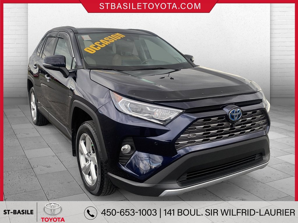 2019  RAV4 Hybrid LIMITED CUIR GPS TOIT MAGS CAMERA 360 in Saint-Basile-Le-Grand, Quebec - 3 - w1024h768px