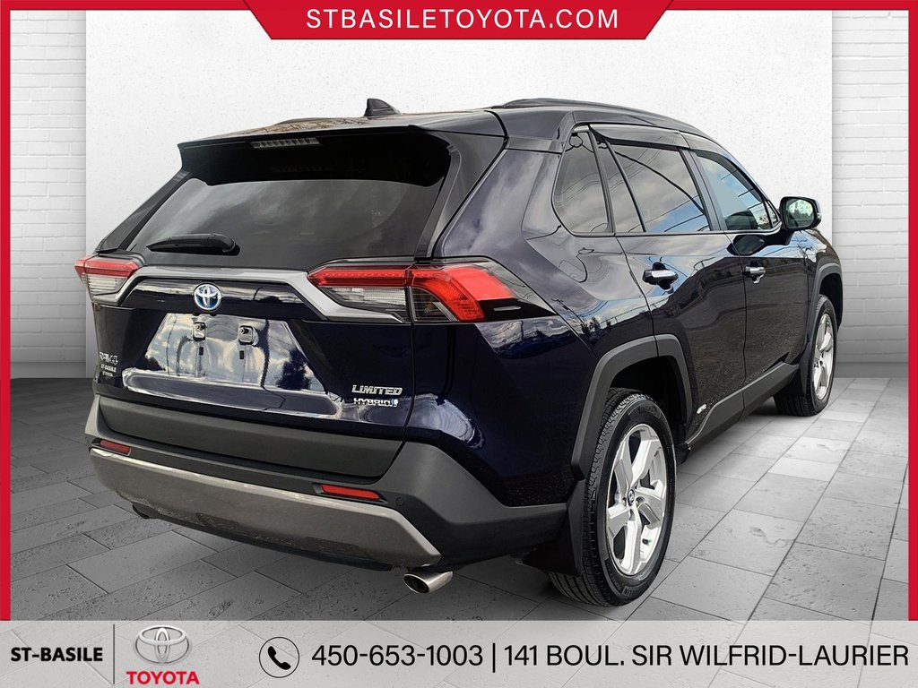 2019  RAV4 Hybrid LIMITED CUIR GPS TOIT MAGS CAMERA 360 in Saint-Basile-Le-Grand, Quebec - 5 - w1024h768px