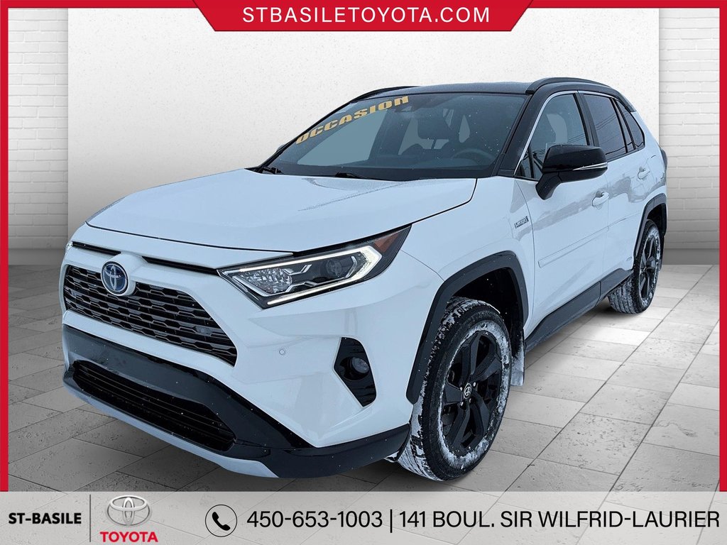 2021 Toyota RAV4 Hybrid XSE TECH CUIR GPS TOIT OUVRANT in Saint-Basile-Le-Grand, Quebec - 1 - w1024h768px