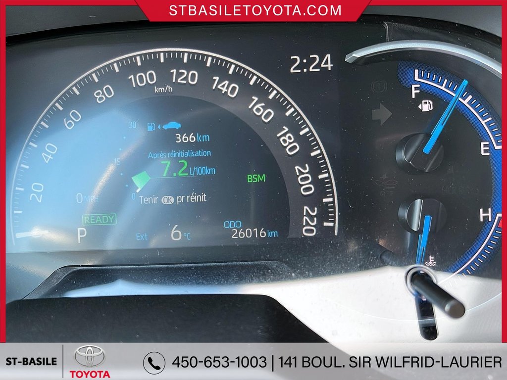 Toyota RAV4 Hybrid SE AWD CUIR MAGS TOIT BLUETOOTH CAMERA 2024 à Saint-Basile-Le-Grand, Québec - 20 - w1024h768px