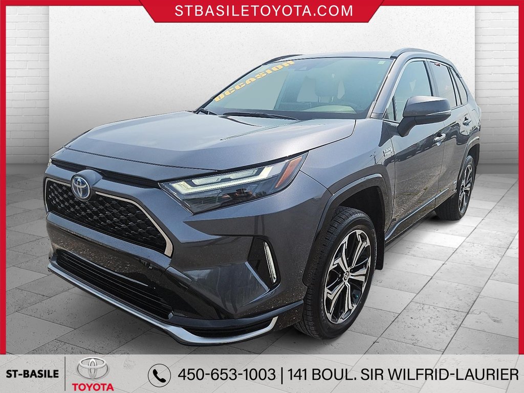 Toyota RAV4 Prime XSE AWD PLUG IN CUIR TOIT MAGS APPLE ANDROID 2023 à Saint-Basile-Le-Grand, Québec - 1 - w1024h768px
