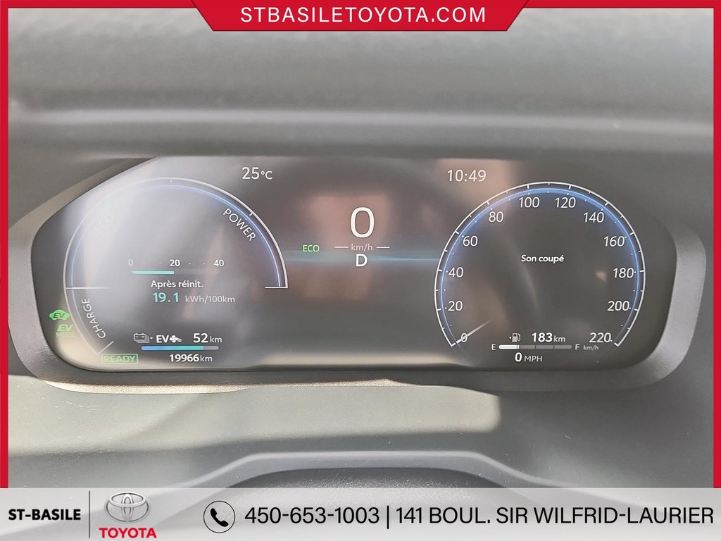 Toyota RAV4 Prime XSE AWD PLUG IN CUIR TOIT MAGS APPLE ANDROID 2023 à Saint-Basile-Le-Grand, Québec - 19 - w1024h768px
