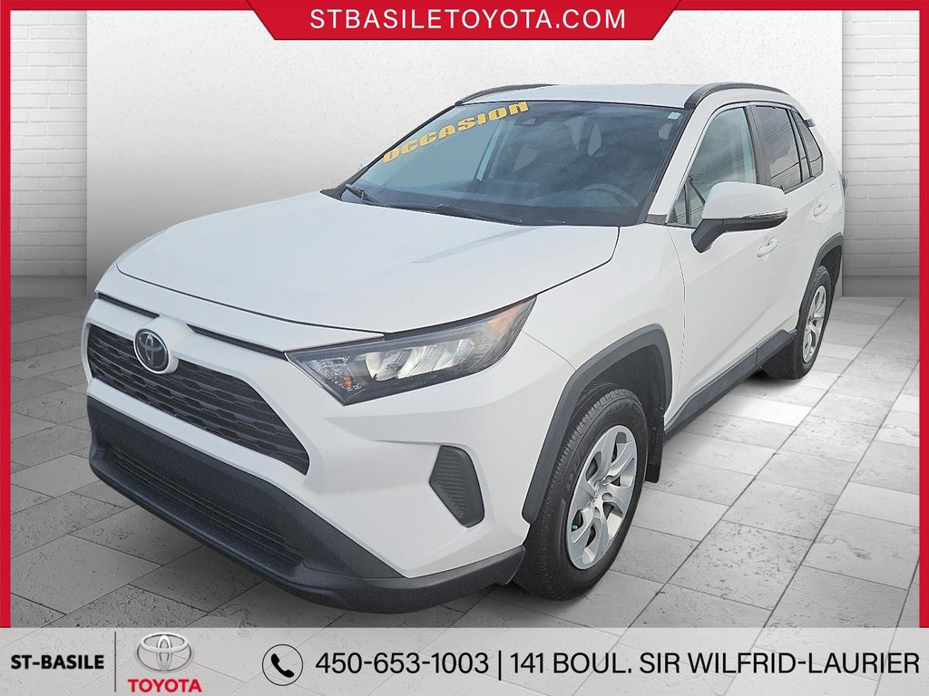 RAV4 LE FWD CAMERA SIEGES CHAUFFANTS APPLE CARPLAY USB 2019 à Saint-Basile-Le-Grand, Québec - 1 - w1024h768px