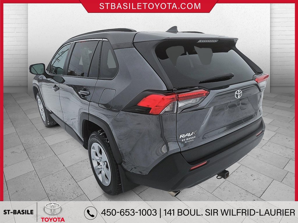 Toyota RAV4 LE FWD SIEGES CHAUFFANTS CAMERA RECUL BLUETOOTH 2019 à Saint-Basile-Le-Grand, Québec - 9 - w1024h768px