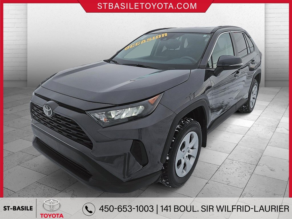 Toyota RAV4 LE FWD SIEGES CHAUFFANTS CAMERA RECUL BLUETOOTH 2019 à Saint-Basile-Le-Grand, Québec - 1 - w1024h768px