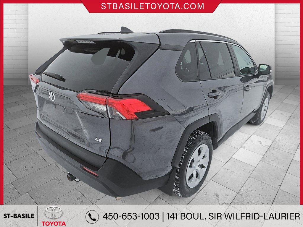 Toyota RAV4 LE FWD SIEGES CHAUFFANTS CAMERA RECUL BLUETOOTH 2019 à Saint-Basile-Le-Grand, Québec - 5 - w1024h768px