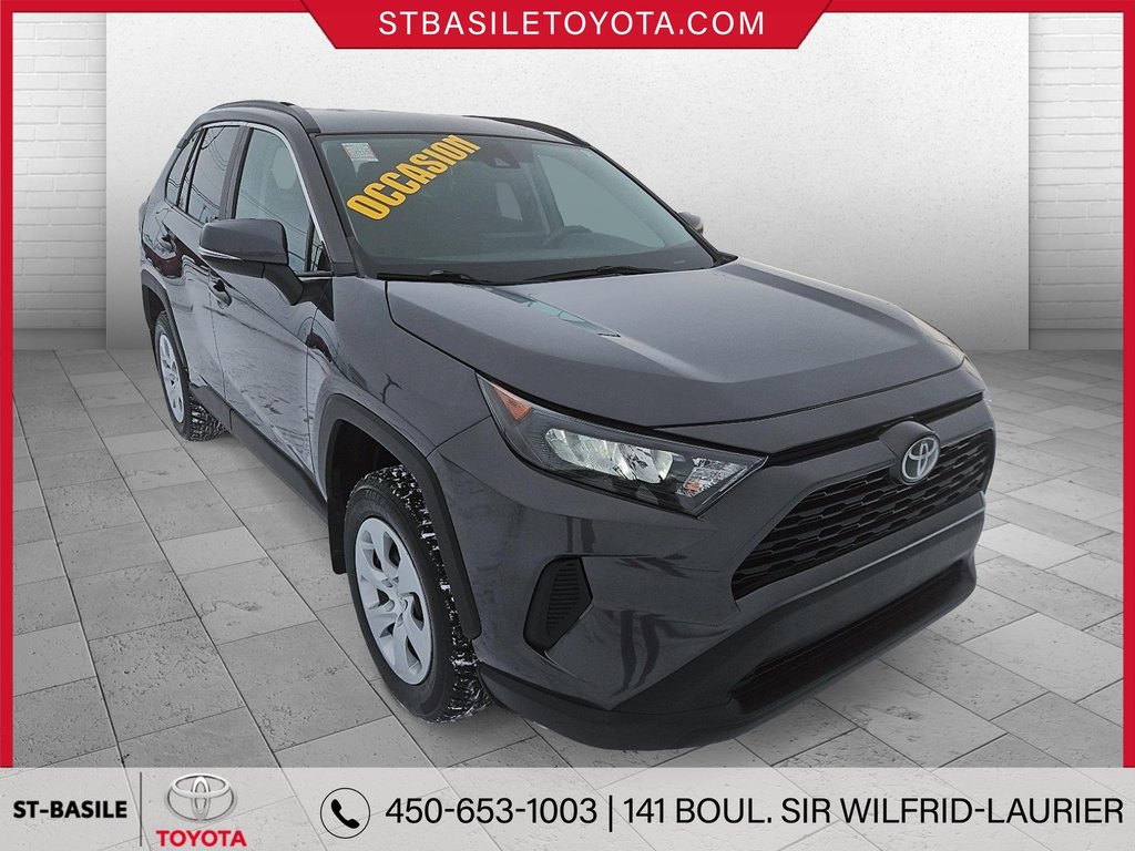 Toyota RAV4 LE FWD SIEGES CHAUFFANTS CAMERA RECUL BLUETOOTH 2019 à Saint-Basile-Le-Grand, Québec - 3 - w1024h768px