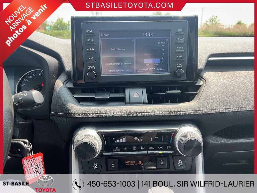 Toyota RAV4 LE AWD SIÈGES CHAUFFANT BLUETOOTH 2021 à Saint-Basile-Le-Grand, Québec - 14 - w1024h768px