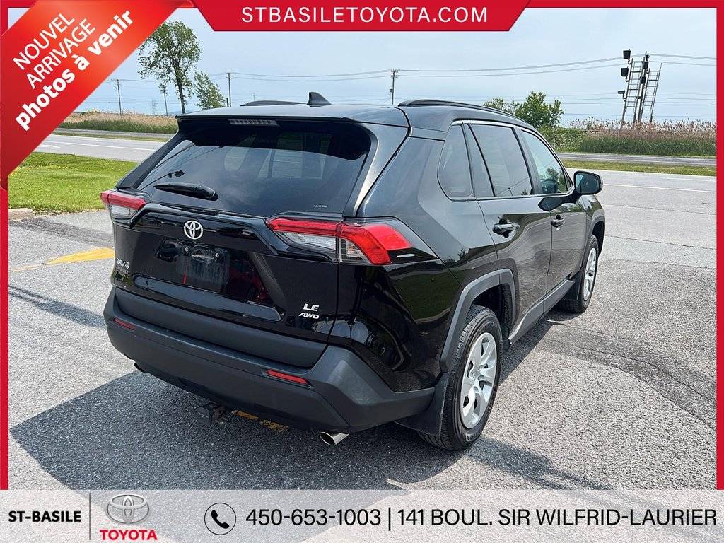 Toyota RAV4 LE AWD SIÈGES CHAUFFANT BLUETOOTH 2021 à Saint-Basile-Le-Grand, Québec - 4 - w1024h768px