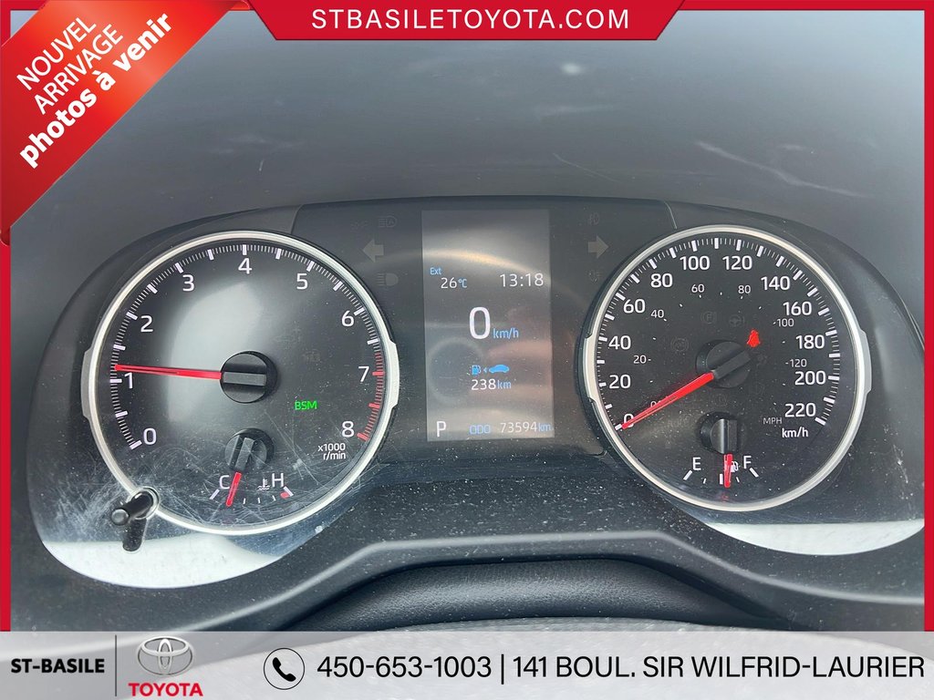 Toyota RAV4 LE AWD SIÈGES CHAUFFANT BLUETOOTH 2021 à Saint-Basile-Le-Grand, Québec - 13 - w1024h768px