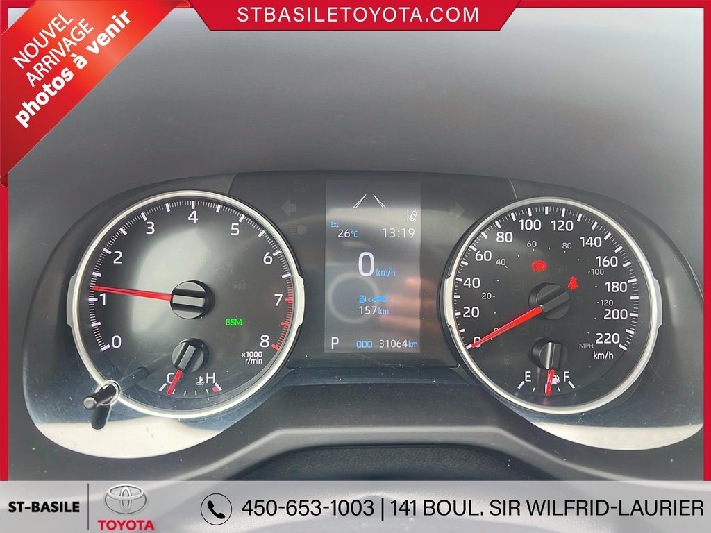 2021 Toyota RAV4 XLE AWD MAGS TOIT CAMERA APPLE CARPLAY USB AUX in Saint-Basile-Le-Grand, Quebec - 13 - w1024h768px