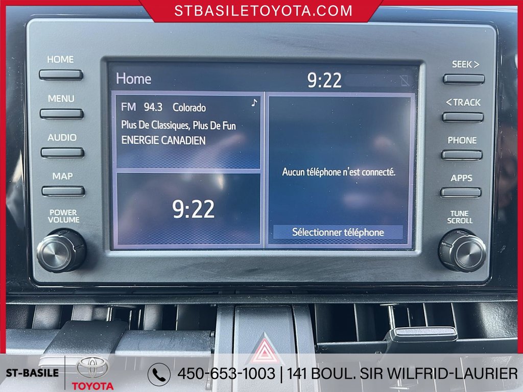 2021 Toyota RAV4 LE AWD SIÈGES CHAUFFANT BLUETOOTH in Saint-Basile-Le-Grand, Quebec - 17 - w1024h768px