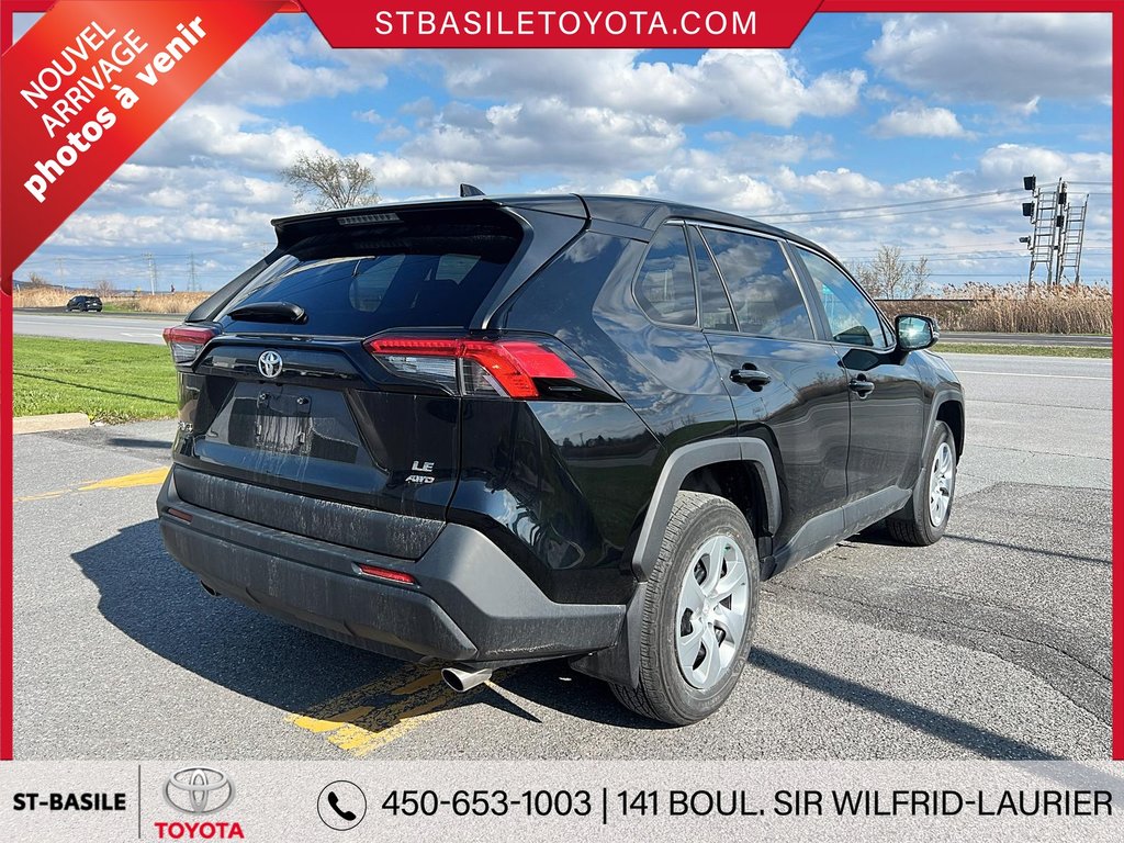 Toyota RAV4 LE AWD SIEGES CHAUFFANTS CAMERA DE RECUL 2022 à Saint-Basile-Le-Grand, Québec - 5 - w1024h768px