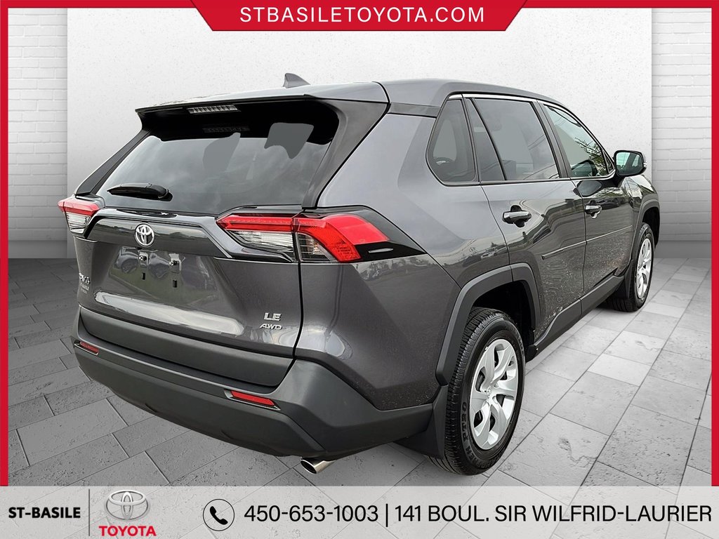 2022 Toyota RAV4 LE AWD  SIEGES CHAUFFANT BLUETOOTH in Saint-Basile-Le-Grand, Quebec - 5 - w1024h768px