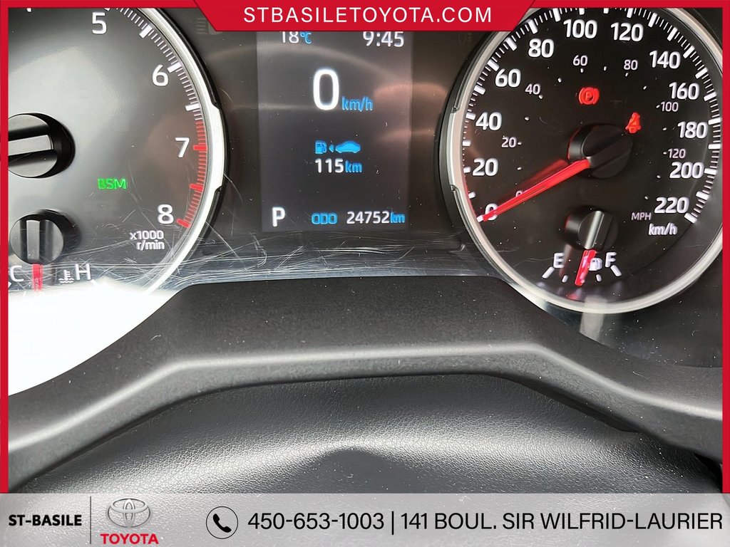 2022 Toyota RAV4 LE AWD  SIEGES CHAUFFANT BLUETOOTH in Saint-Basile-Le-Grand, Quebec - 20 - w1024h768px