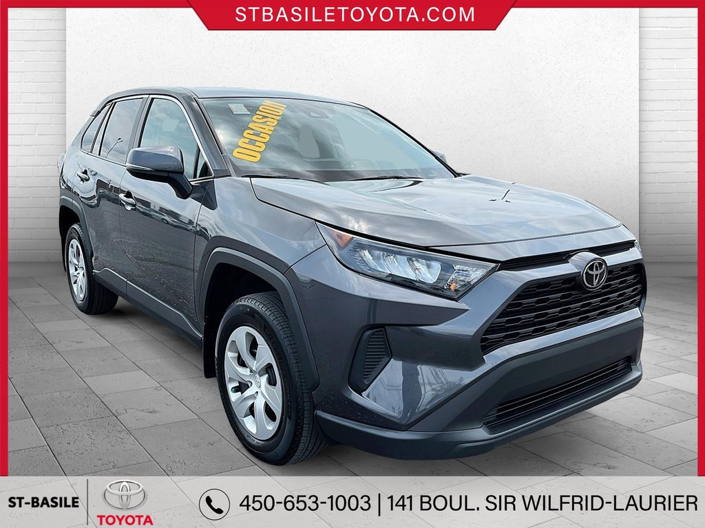Toyota RAV4 LE FWD SIEGES CHAUFFANT BLUETOOTH 2022 à Saint-Basile-Le-Grand, Québec - 3 - w1024h768px