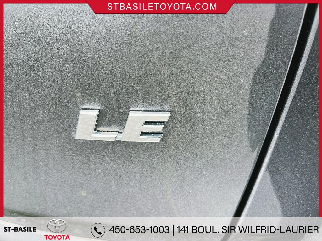 Toyota RAV4 LE FWD SIEGES CHAUFFANT BLUETOOTH 2022 à Saint-Basile-Le-Grand, Québec - 8 - w1024h768px