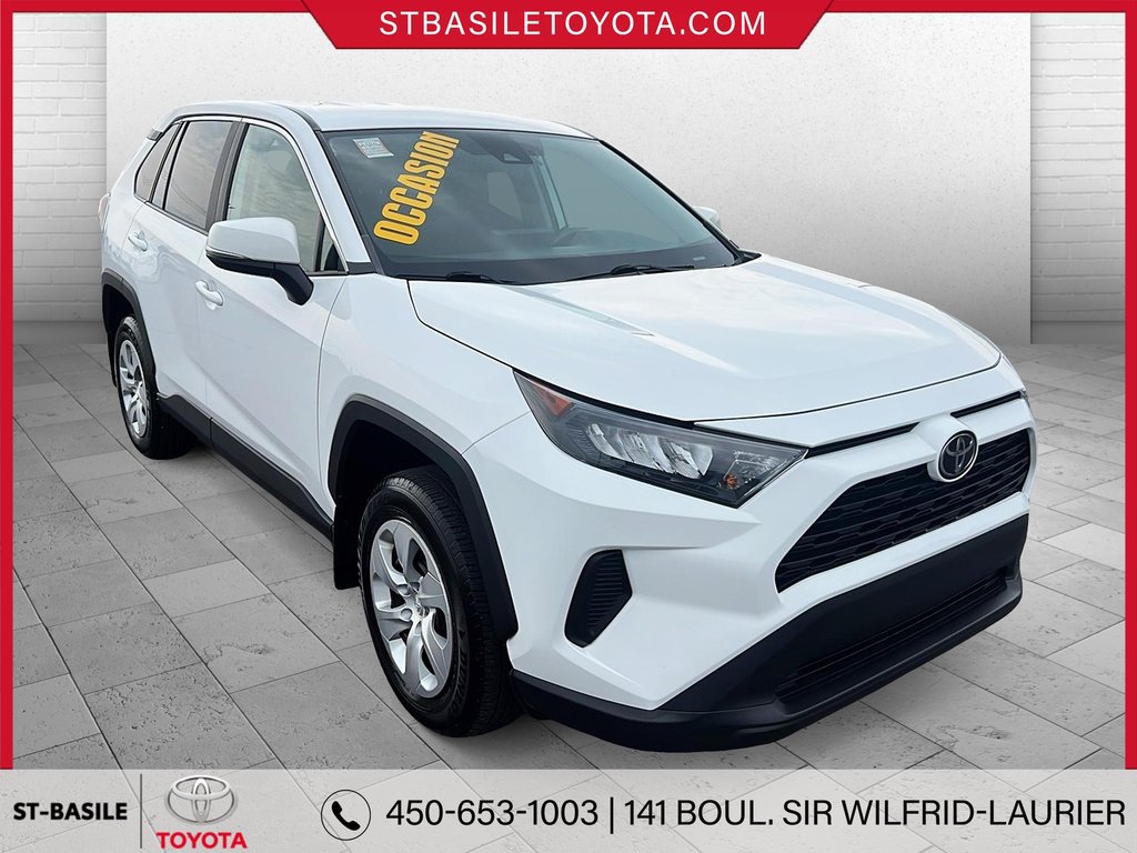 Toyota RAV4 LE AWD SIÈGES CHAUFFANT BLUETOOTH 2022 à Saint-Basile-Le-Grand, Québec - 2 - w1024h768px