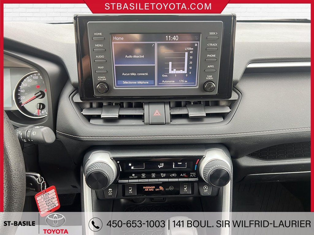 Toyota RAV4 LE AWD SIÈGES CHAUFFANT BLUETOOTH 2022 à Saint-Basile-Le-Grand, Québec - 21 - w1024h768px