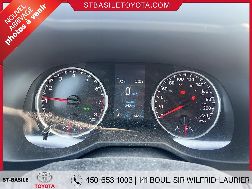 2022 Toyota RAV4 LE FWD SIEGES CHAUFFANTS CAMERA RECUL BLUETOOTH in Saint-Basile-Le-Grand, Quebec - 14 - w1024h768px