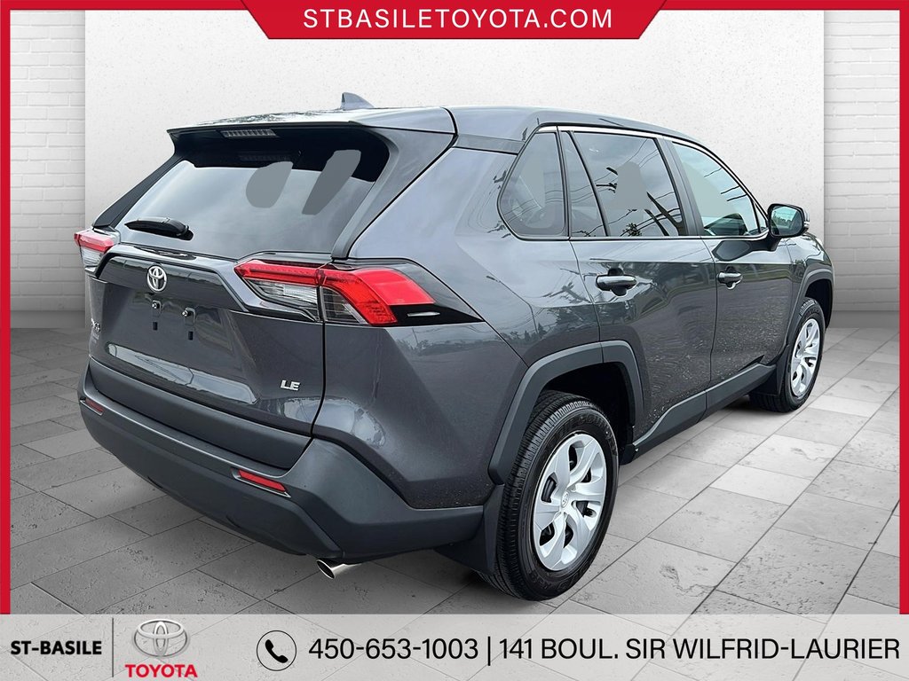 Toyota RAV4 LE FWD SIEGES CHAUFFANTS CAMERA RECUL BLUETOOTH 2022 à Saint-Basile-Le-Grand, Québec - 4 - w1024h768px
